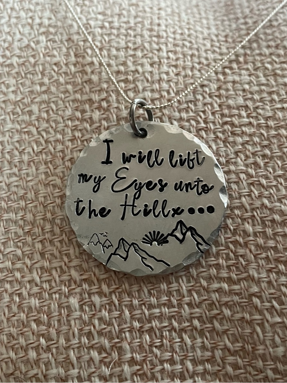 Psalm 121 Necklace